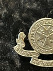 Original WW1 Era British St. John’s Ambulance Brigade Cap Badge Early Version  — photo 2