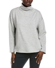 Eileen Fisher Funnel Neck Box Top Women's