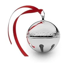 2025 Silver Plated Sleigh Bell Ornament 55th Edition