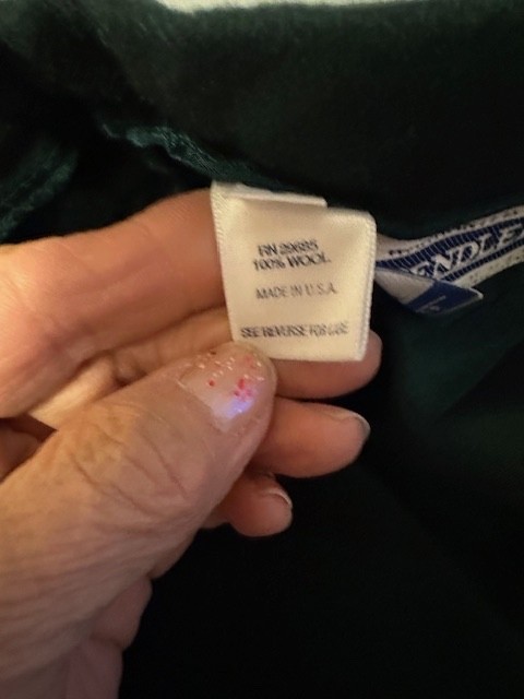 Pendleton Size 8 100% Virgin Wool Fully Lined Pen… - image 6