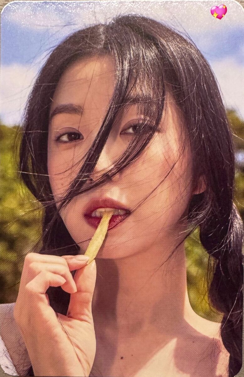 RED VELVET IRENE EXHIBITION 1 PAGE OF IRENE LUCKY DRAW RED VELVET IRENE EXHIBITION 1 PAGE OF IRENE LUCKY DRAW