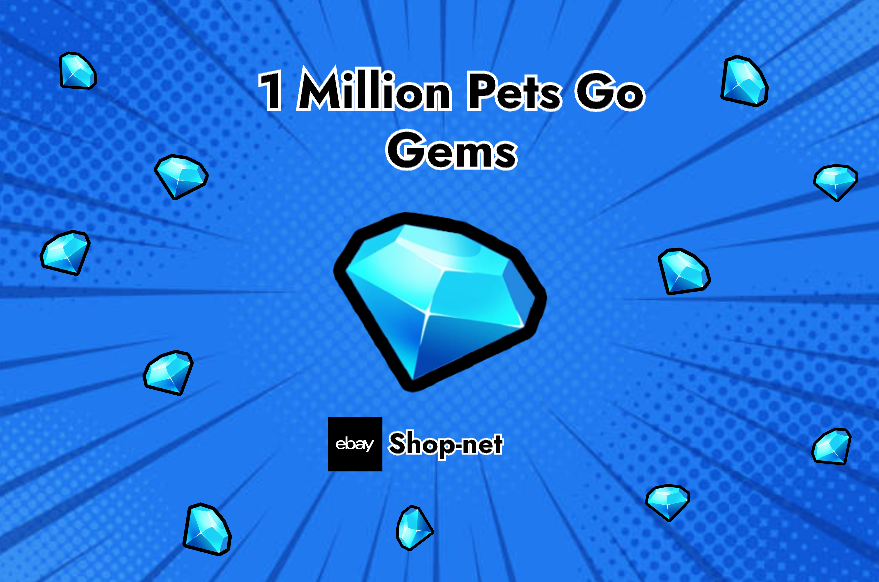 🔥 1 MILLION PETS GO GEMS CHEAPEST ON EBAY ROBLOX⚠️SAME DAY DELIVERY