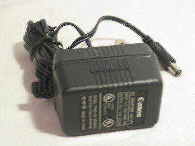 Canon AC Adapter AC - 370 oem original Tead- 28-060240U electrical plug