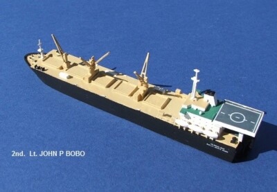 USNS 2nd Lt John P BoBo aus CNC Sammlerstücke. Neu in Metall. Maßstab 1250