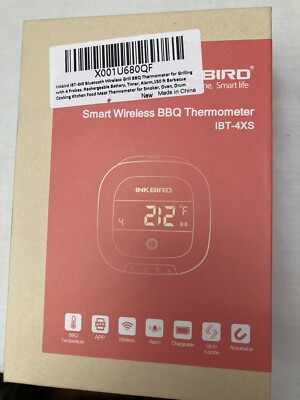 Inkbird Smart Wireless BBQ Thermometer IBT-4XS