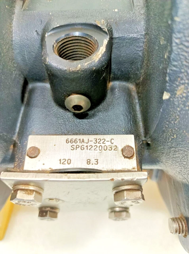 INGERSOLL RAND ARO 6661AJ-322-C AIR DOUBLE DIAPHRAGM PUMP 1" POLYPROPYLENE - Image 2 of 4