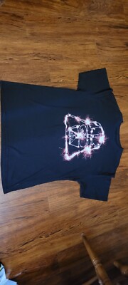 STAR WARS DARTH VADER FIREWORKS Black T-Shirt XL