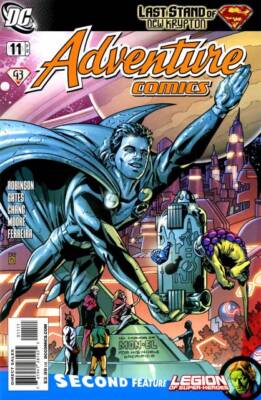 Adventure Comics (2009) #  11 (8.0-VF) Last Stand of New Krypton, With insert...