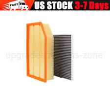 Engine & Cabin Air Filter Kit Fits Jeep Wrangler 2018 2019 2020 2021 2022-2024