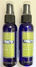 2 Bottles Trader Joe’s Grapefruit  Lemon Hand Wash Cleaning Spray 2 FL oz (59mL)