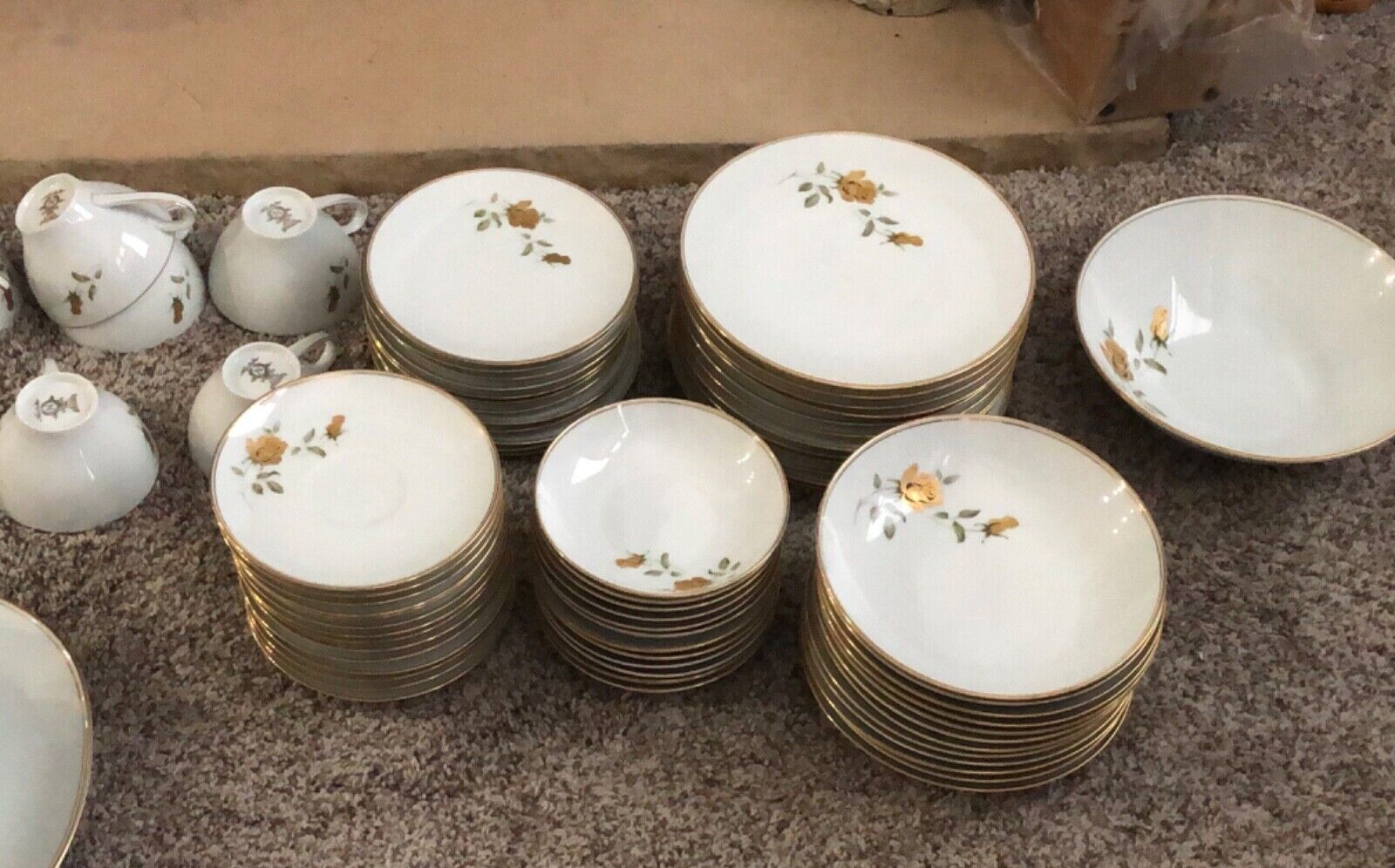 NORITAKE CHINA SERVICE FOR 12 PRIMA DONNA MINT 92 PIECES eBay