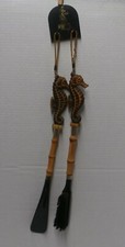 Vintage Seahorse Shoe-Horn  Brush with Hanger - Japan - s1c