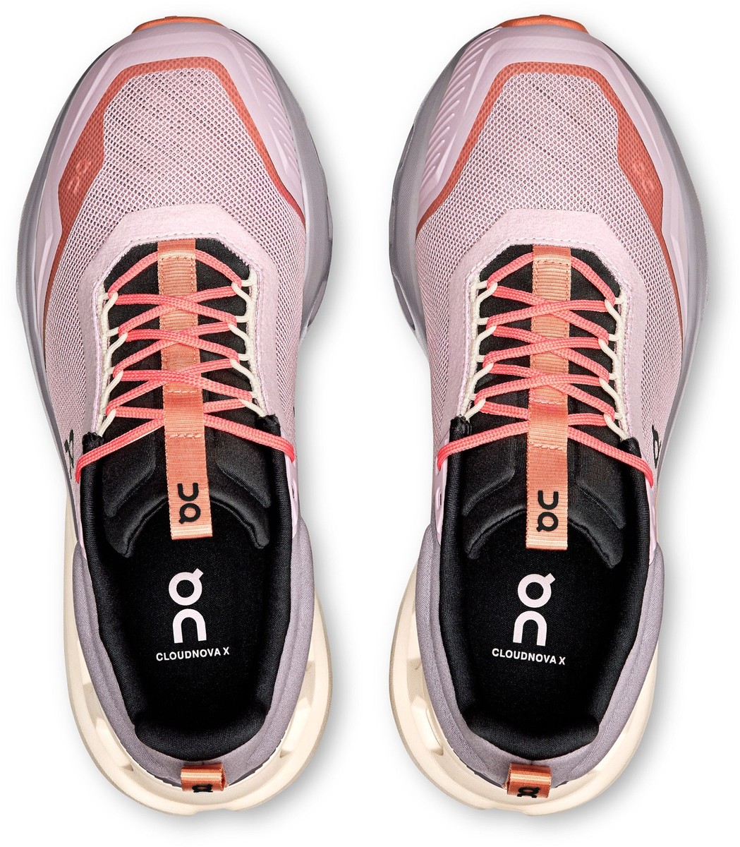 ON Running Brand Cloud Cloudnova X Orange/Mauve Women