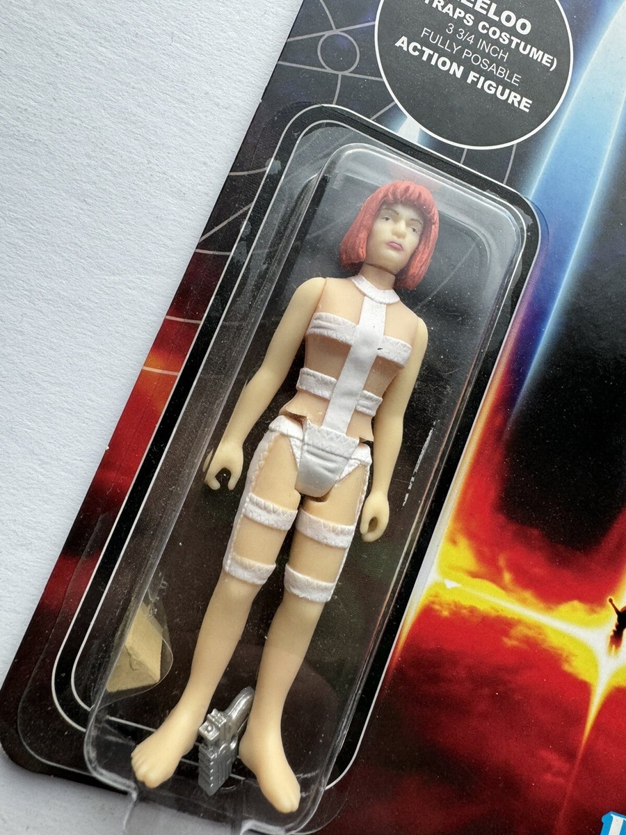 The Fifth Element Straps Leeloo and Zorg ReAction 3.75 Inch Action
