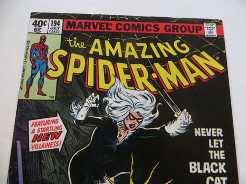 Marvel Comics Amazing Spider-Man # 194, prima app. Gatto nero, 1979. - Foto 2 di 19