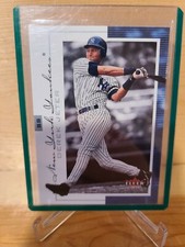 2001 Fleer Skybox MLB Baseball Derek Jeter #1 New York Yankees The Captain HOF