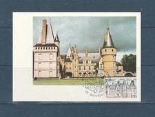 carte 1er jour  chateau de  28  Maintenon  1980