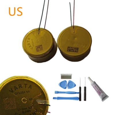 2pcs VARTA CP1254 A3 Rechargeable Battery For Wires Powerbeats Pro Headphones