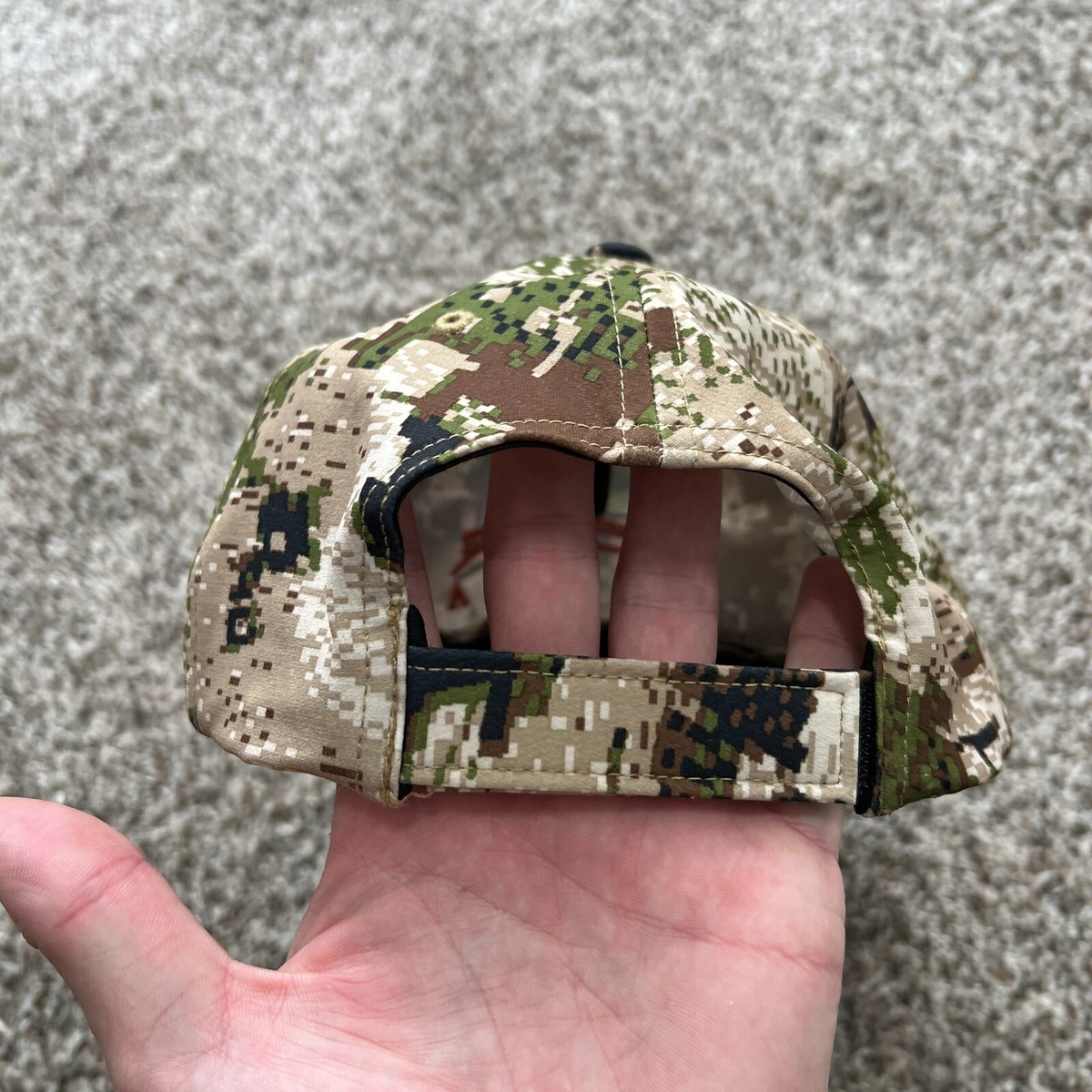 TOPO camo CONPE10 NDW ver. Topo camo サンド SITKA Traverse Optifade Open Country Cap 90101 Digital Camo