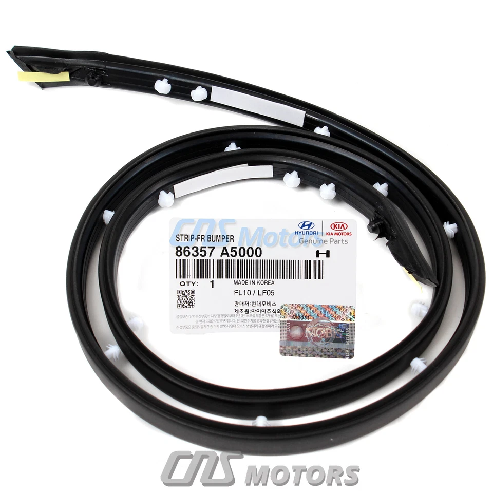 ⭐GENUINE⭐ Front Bumper Hood Rubber Seal Strip for 13-17 Elantra GT 86357A5000 Foto 2 de 4