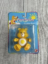Care Bears FUNSHINE BEAR Poseable Figure 2002 Play Along Inc Toy NEW
