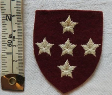 An Original Military WW2 Southern Command R.A.M.C Cloth Badge (3327)