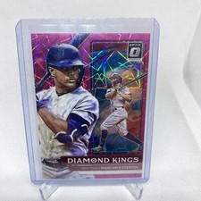 2022 OPTIC BASEBALL GIANCARLO STANTON DIAMOND KINGS PINK VELOCITY SP#/249