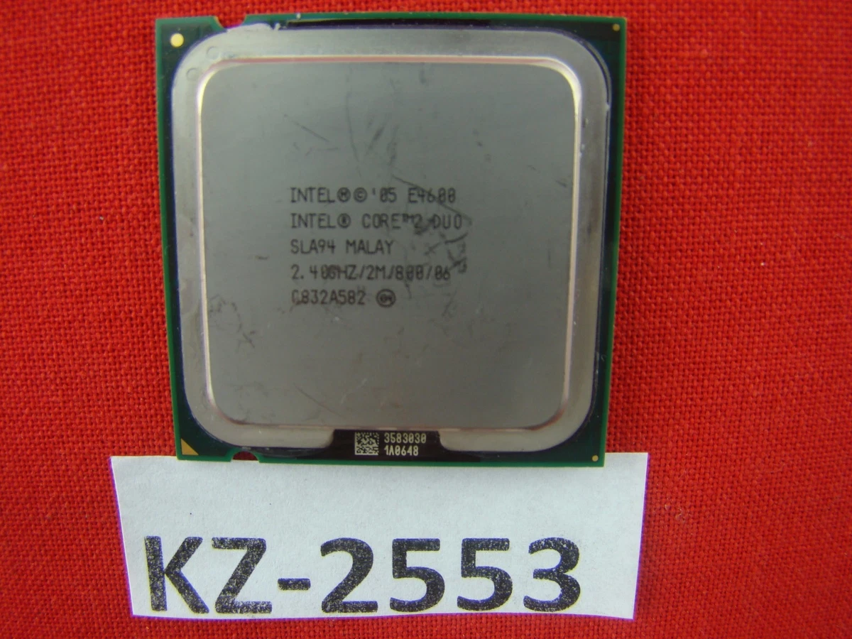 Intel Core 2 Duo E4600 Computer Processors (CPUs) for sale | eBay