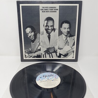 LP JAZZ The Pete Johnson / Earl Hines / Teddy Bunn MR1-119 Ua 1987
