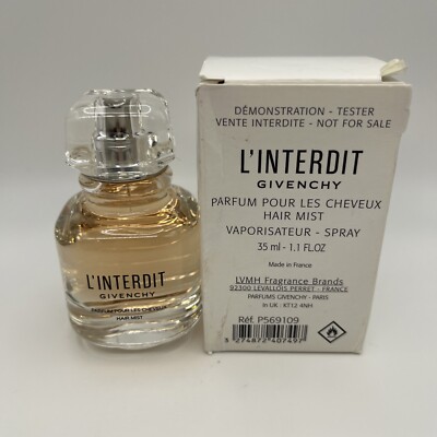 Givenchy L'Interdit Parfum Pour Les Cheveux Hair Mist 35mL TESTER