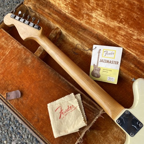 1958 Fender Jazzmaster - “Fender : The Doré Âge ” 1965 Olympique Blanc Finition - Afbeelding 4 van 12