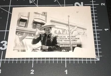 1958 THE CISCO KID Western Radio Shoe TV Cowboy Comics Vintage Snapshot PHOTO