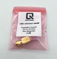 Non-Magnetic Cryogenic Attenuator 0 dB - SMA Male - Female - DC to 26.5 GHz