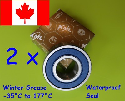 6203-2RS Bearing ( 6203 RD ) C3 Premium Sealed Ball Bearing 17x40x12 mm( 2 PCS )