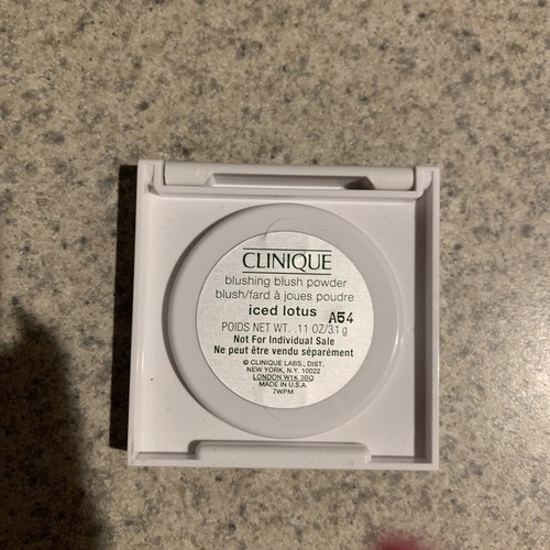 CLINIQUE Iced Lotus Blushing Blush Powder .11 OZ Travel Size