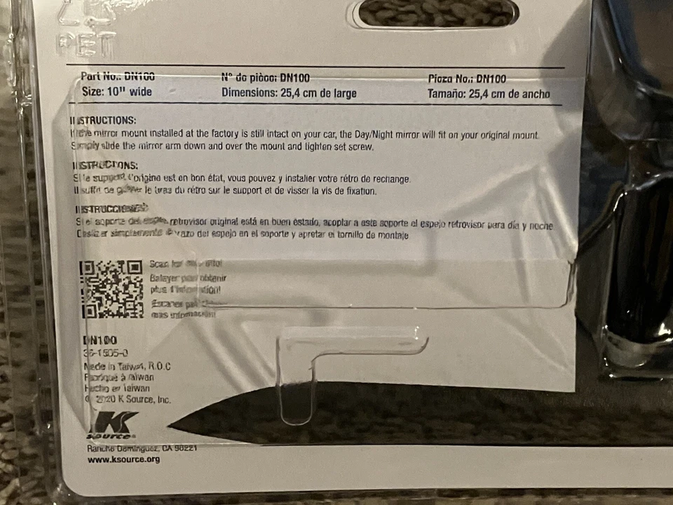 Espejo retrovisor K-Source DN100 GM FORD CHRYSLER AMC Foto 4 de 4