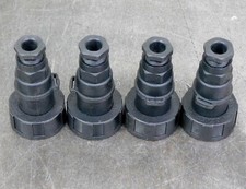 Bulgin -PX0748/P 4-Pin Male Flex Plug Connector -20..70 C 6A 277V Lot of Four 4 