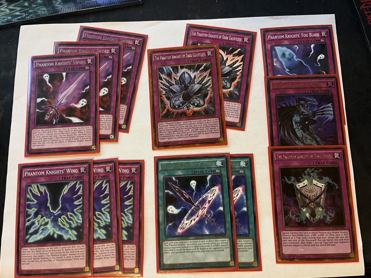yugioh dinosaur deck 2022 Yugioh The Phantom Knights of Torn Scales PHRA-EN003 1st Edition Secre main image 1