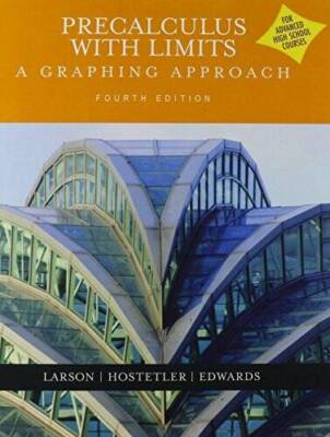 Precalculus With Limits: A Graphing Approach (Advanced Placement Version) - GOOD