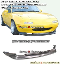 Fits 90-97 Mazda Miata GV-Style Front Lip (Urethane)