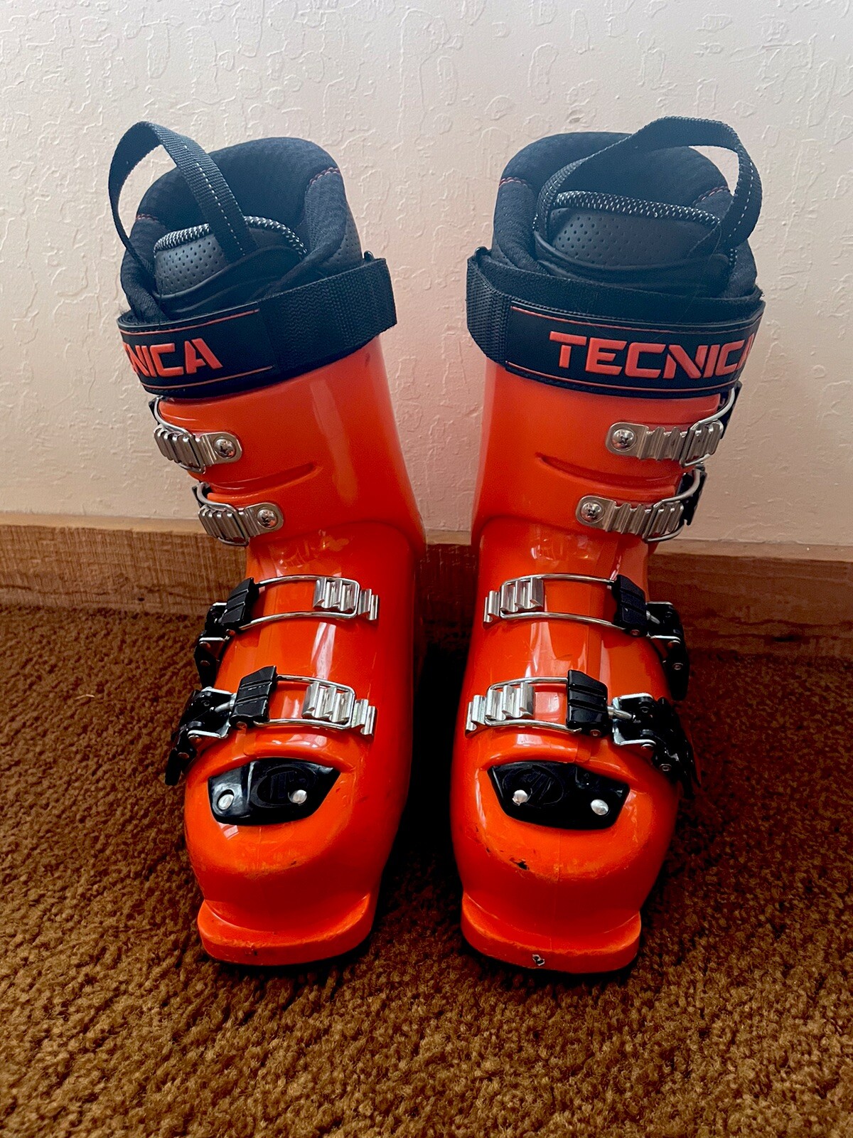 Tecnica Firebird 70 Flex Orange 23.5 Junior Race Ski Boots 30131600D55