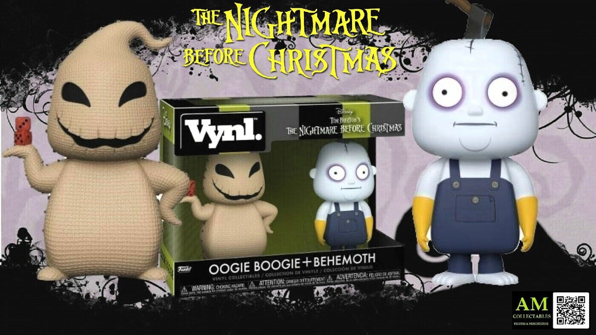 TIM BURTONS NIGHTMARE BEFORE CHRISTMAS OOGIE BOOGIE BEHEMOTH FIGURE NEW