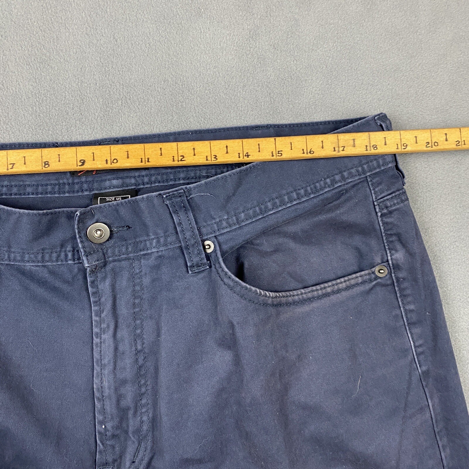 Kirkland Signature Pants Mens 40x32 Blue Chino Retro … Gem