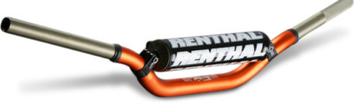 Renthal 7/8'' Mini Handlebars Orange Silver KX Mini MX 78301OR03219