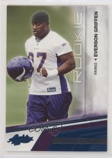 2010 Absolute Memorabilia Rookie Retail Spectrum Blue 3/75 Everson Griffen 0q3