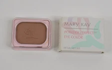 Mary Kay Powder Perfect Eye Shadow Color Gingerspice 4990 Brown Tan DISCONTINUED