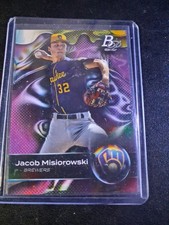 2023 Bowman Platinum - Top Prospects Jacob Misiorowski #TOP-69 Pink Ice/199 (RC)