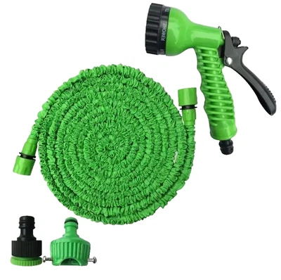 Tuyau Arrosage Extensible Haute Pression 7 Modes Jardin Voiture 7,5 M - Photo 1/4