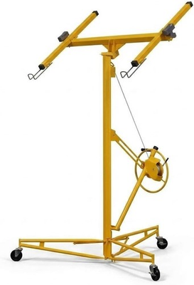 #ad #ad 11ft 150LBS Heavy Duty Drywall Lift Sheetrock Hoist Holder Rolling Wheels 360° $138.99