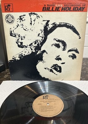 Billie Holiday   Live Recording LP RIC M 2001 Jazz VG/VG+